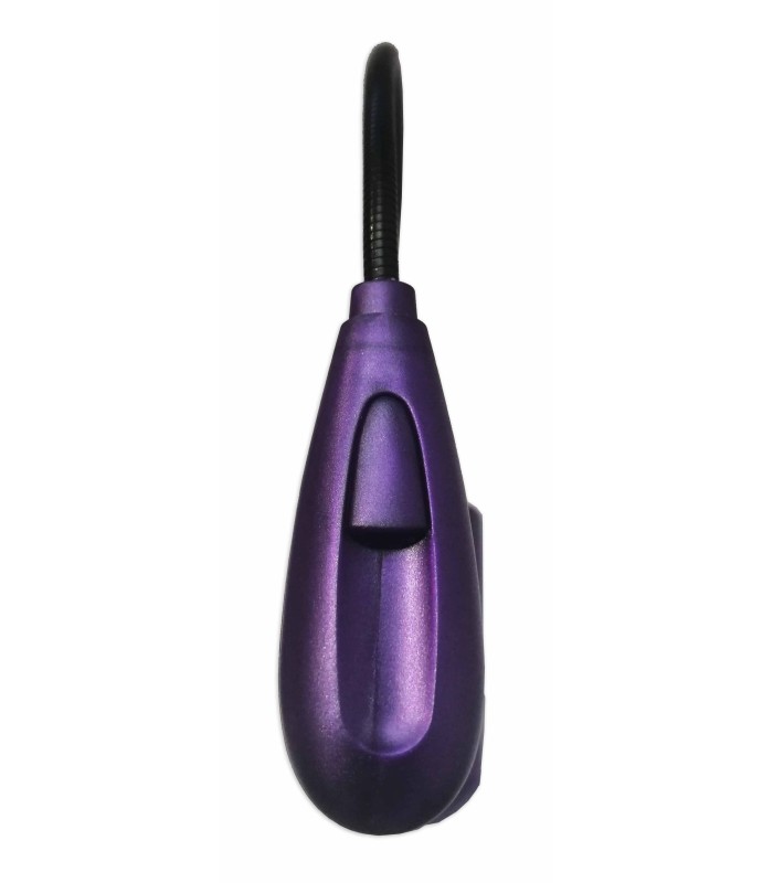 Head detail of the lamp Mighty Bright Xtraflex2 model 85610 in lilac color