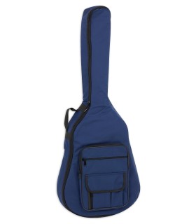 Funda Ortolá modelo 83 32B en nilón azul con acolchado de 10 mm para guitarra clásica