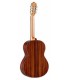 Fondo y aros en palisandro de la guitarra clásica Alhambra modelo 5PA