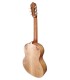 Solid walnut back and sides, mahogany neck and nickel-plated machine head of the violão de Fado Artimúsica model VF40S Simple