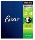 Package cover of Elixir's string set Optiweb model 19052 with 10/46 gauge for electric guitar