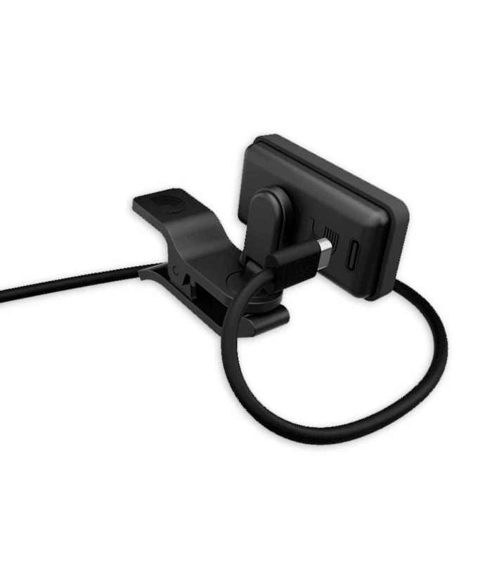 USB cable charger of the tuner Daddario model PW CT 27 Eclipse chromatic