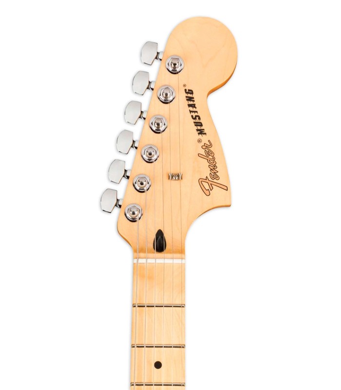 Cabeza de la guitarra eléctrica Fender modelo Player Mustang WN Sonic Blue