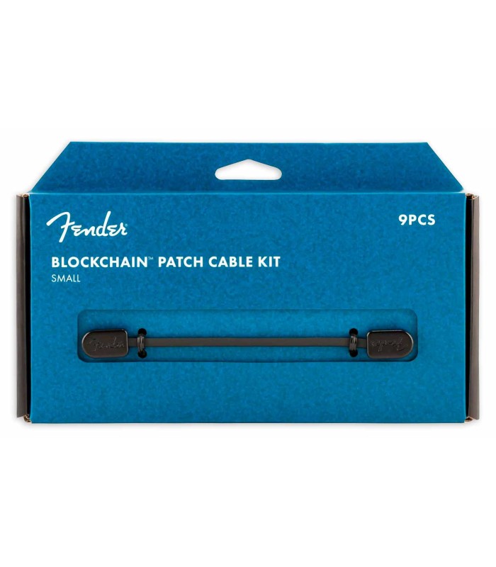 Embalagem do cabo Fender Blockchain Patch Cable Kit Small