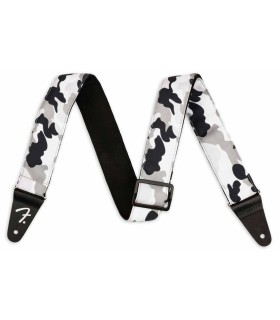Strap Fender model Winter Camo for guitar