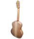 Solid walnut back and sides of the violão de Fado Artimúsica model VF40C Simple
