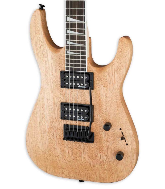 Guitarra Eléctrica Jackson JS22 Dinky Arch Top Natural Oil