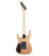 Costas da guitarra elétrica Jackson modelo JS22 Dinky Arch Top Natural Oil com braço em maple (bordo)