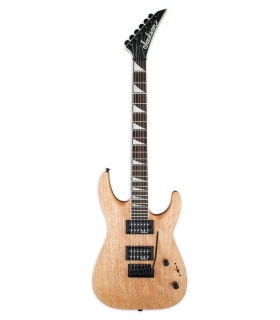 Guitarra elétrica Jackson modelo JS22 Dinky Arch Top com acabamento Natural Oil