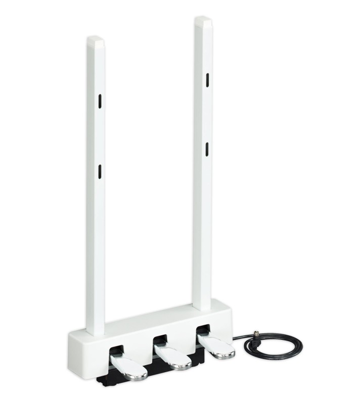 Unidade de 3 pedais Yamaha modelo LP1WH para piano digital P-125 branco