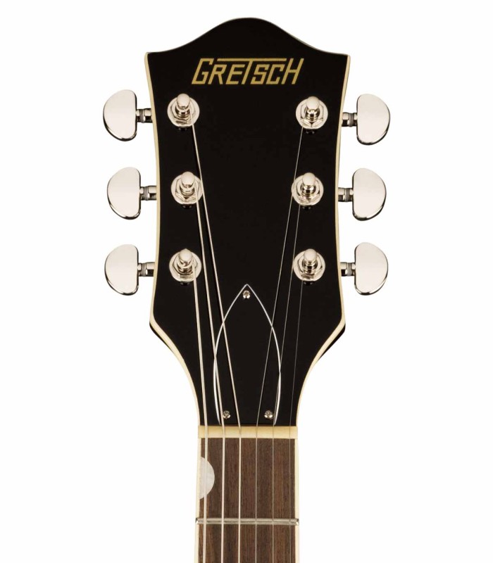 Head of the electric guitar Gretsch model G2420 Streamliner Single Cutaway Hollow Body Cadillac Green