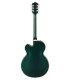 Costas da guitarra elétrica Gretsch modelo G2420 Streamliner Single Cutaway Cadillac Green