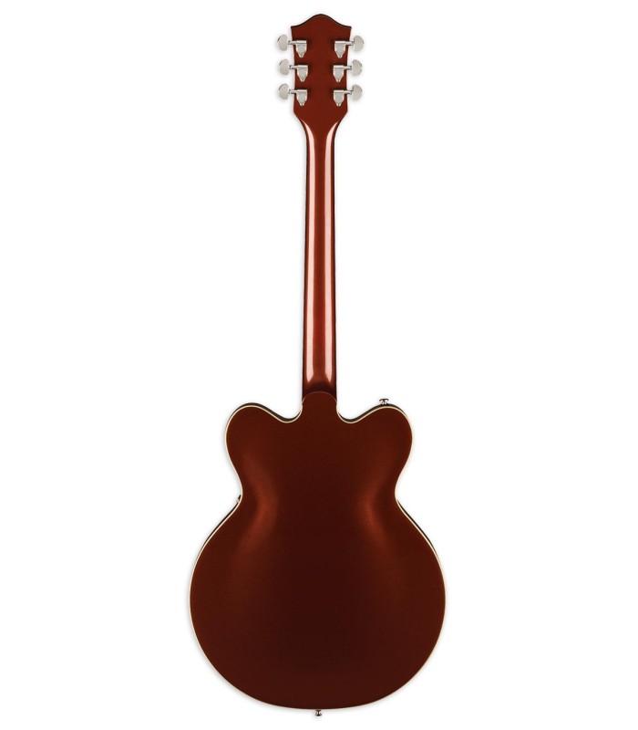 Costas da guitarra elétrica Gretsch modelo G2604T Streamliner Rally Bamboo Yellow