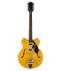 Guitarra elétrica Gretsch modelo G2604T Streamliner com double cutaway e bigsby, acabamento Rally Bamboo Yellow (Amarelo)