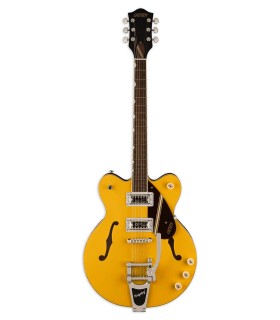 Guitarra eléctrica Gretsch modelo G2604T Streamliner con double cutaway y bigsby, acabado Rally Bamboo Yellow (Amarillo)