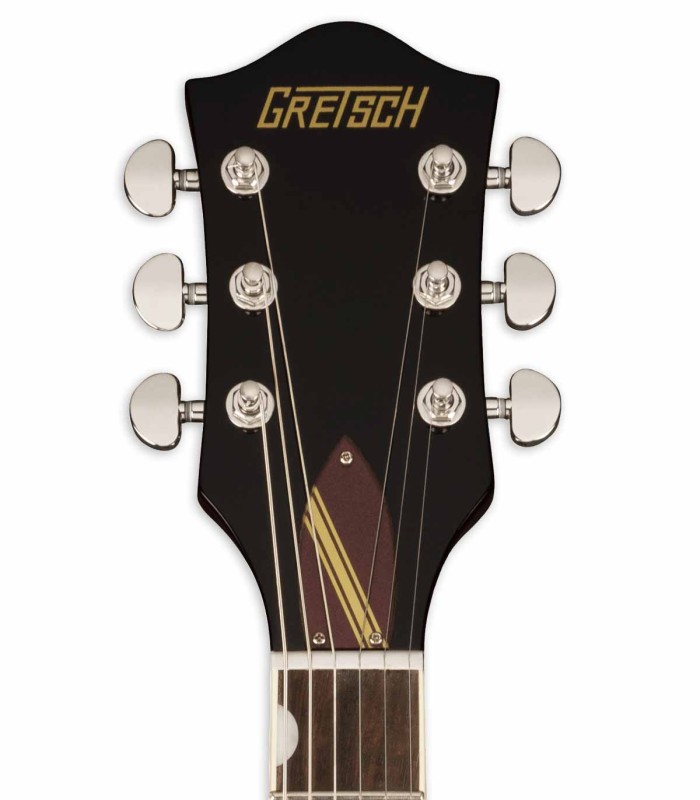 Cabeza de la guitarra eléctrica Gretsch modelo G2604T Streamliner Rally Oxblood (castaño rojízo)