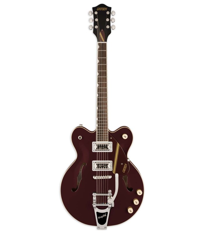 Electric Guitar Gretsch G2604T Streamliner Double Cutaway Rally Oxblood with Bigsby