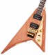 Body in the shape Rhoads (Flying V) of the electric guitar Jackson model JS32 Rhoads MAH natural