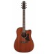 Guitarra electroacústica Ibanez modelo AAD440CE LGS Dreadnought acabado All Mahogany y con Estuche