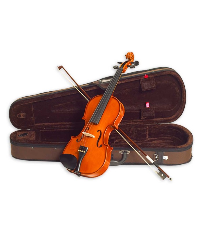 Violín Stentor modelo Student Standard de tamaño 4/4 con arco y estuche