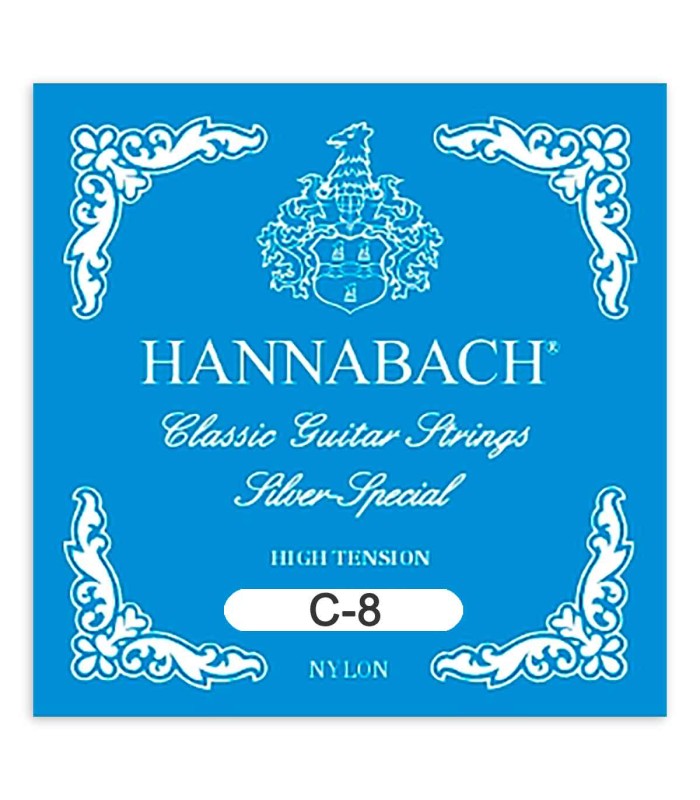Cuerda Hannabach 8158ZHT 8ª Nylon para Guitarra Clásica