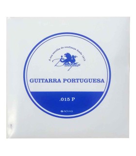 Embalaje de la cuerda individual Dragão modelo 861 de calibre 015 3a Ré para guitarra portuguesa Coimbra