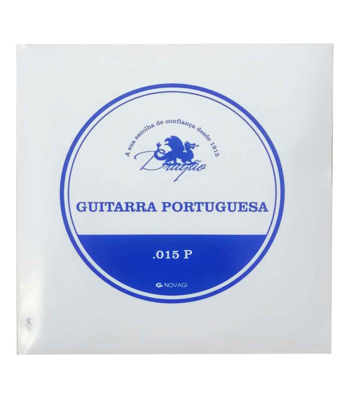 Package of the individual string Dragão model 861 3rd D for Coimbra Portuguese guitar