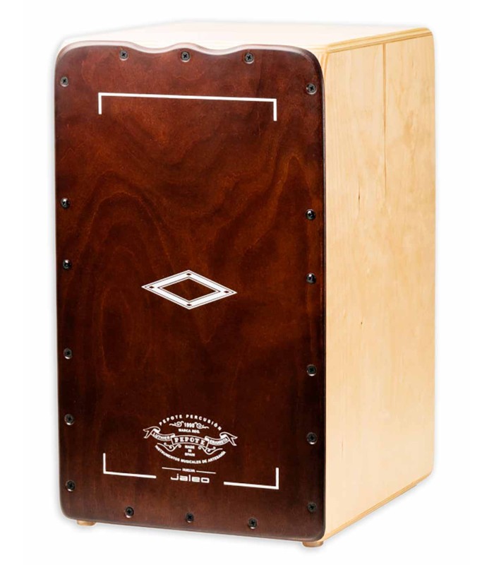 Cajon Pepote model Jaleo with a Mukali top in brown color