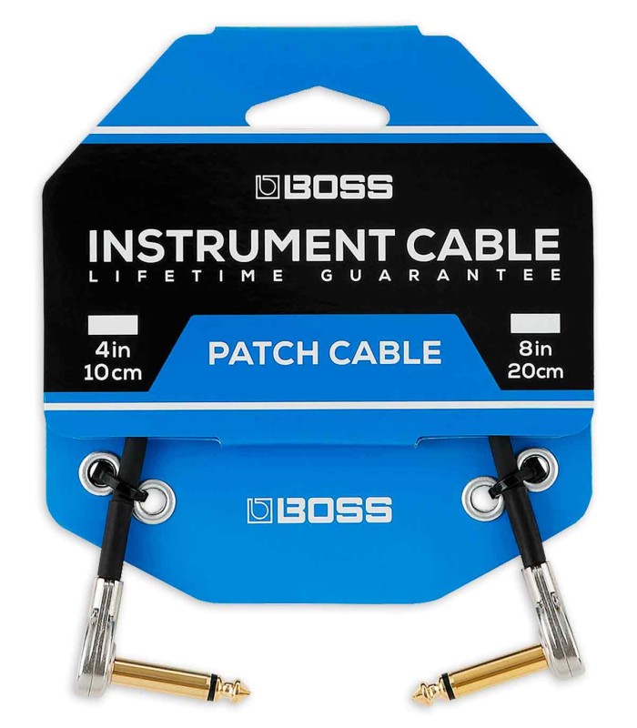 Cabo Boss modelo BPC-4 Pancake Jack com 10 cm de comprimento