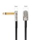 Cabo com jacks em L Boss modelo BPC-4-3 Pancake Jack 10 cm