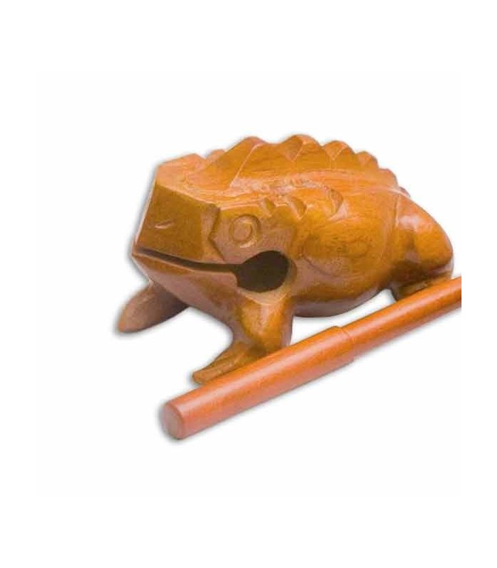 Goldon 35610 Frog Guiro Medium Reco reco Salão Musical