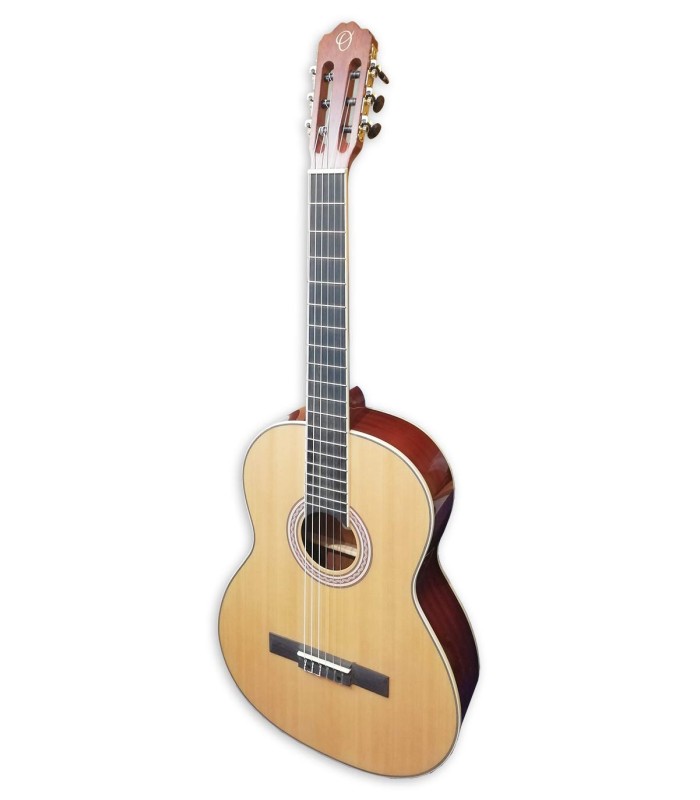 Guitarra clássica Ortiz modelo OZ002G com tampo em spruce (abeto) em cor natural