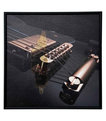 Painting Nelson Gomes model SML2410 presents an electric guitar details