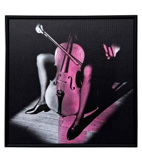 Cuadro Nelson Gomes SML2412 Violonchelo 30 x 30 cm