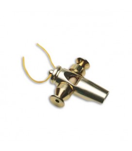 Apito LP LP352 Metal Dourado 3 Sons Samba