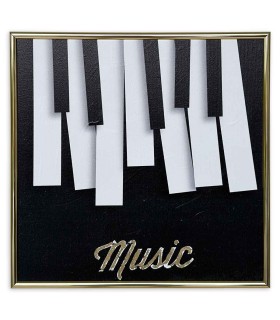 Painting Nelson Gomes SML2416 Piano 30 x 30 cm
