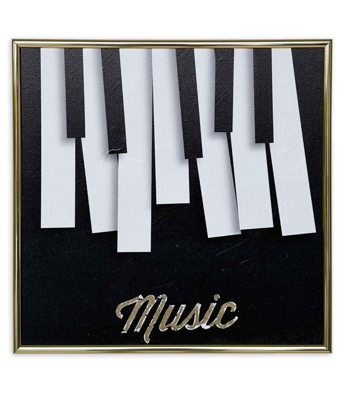 Cuadro Nelson Gomes SML2416 Piano 30 x 30 cm