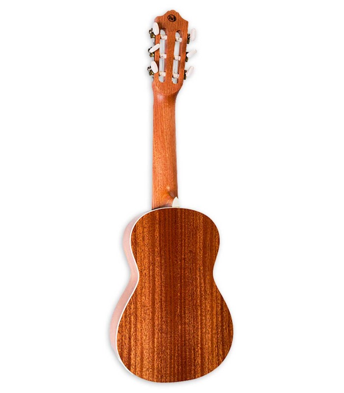 Fondo y aros en Sapeli del guitalele Flight modelo GUT350SP