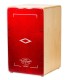 Cajon Pepote modelo Jaleo com tampo de Mukali na cor vermelha