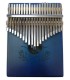 Kalimba Gewa model F835552 Blue with 21 notes