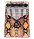 Kalimba Mahalo modelo MKA17PY Python con 17 notas