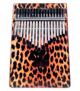 Kalimba Mahalo model MKA17CH Cheetah with 17 notes