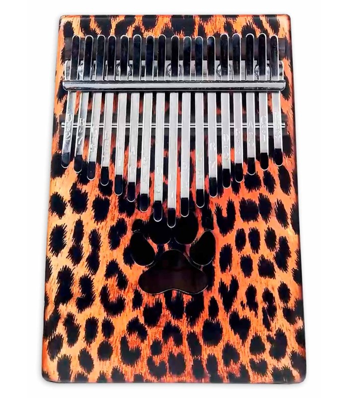 Kalimba Mahalo model MKA17CH Cheetah with 17 notes