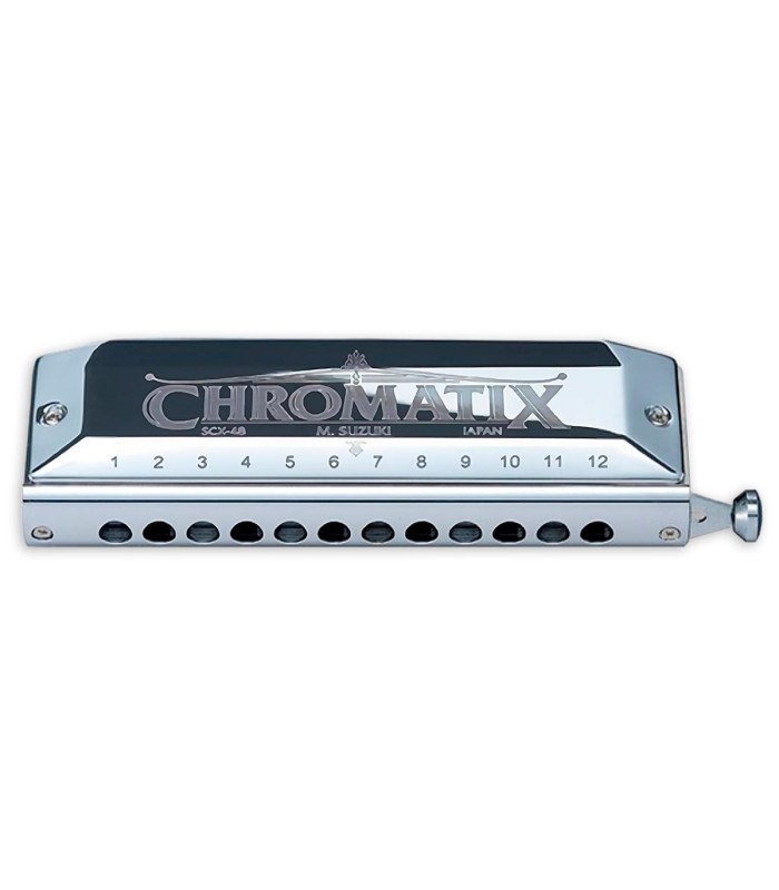 Harmonica Suzuki model SCX48C Chromatix Chromatic with 48 voices in C