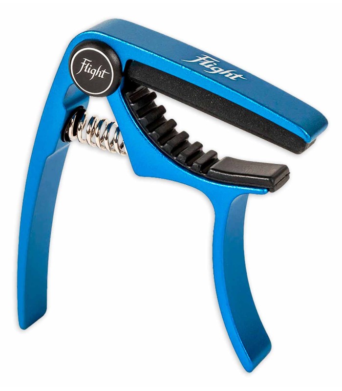 Capo Flight modelo FC-BL for in blue color for ukulele