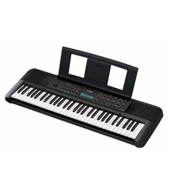 Teclado Yamaha modelo PSR E283 portable de 61 teclas con atril