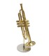 Miniature Ortolá model 8117 DD003 trumpet with 11 cm of height