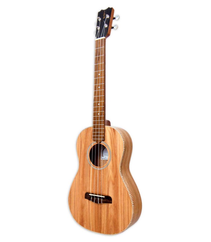 Ukelele APC modelo BT Barítono Tradicional en Koa maciza y con preamplificador