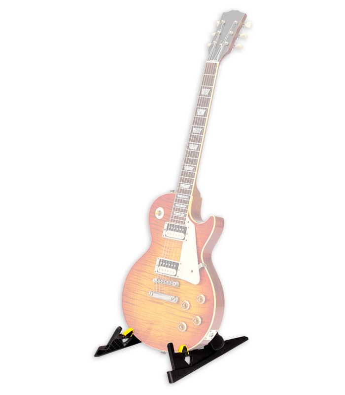 Stand Hercules model GS200B with an electric guitar