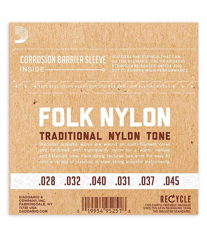 String set Daddario model EJ33